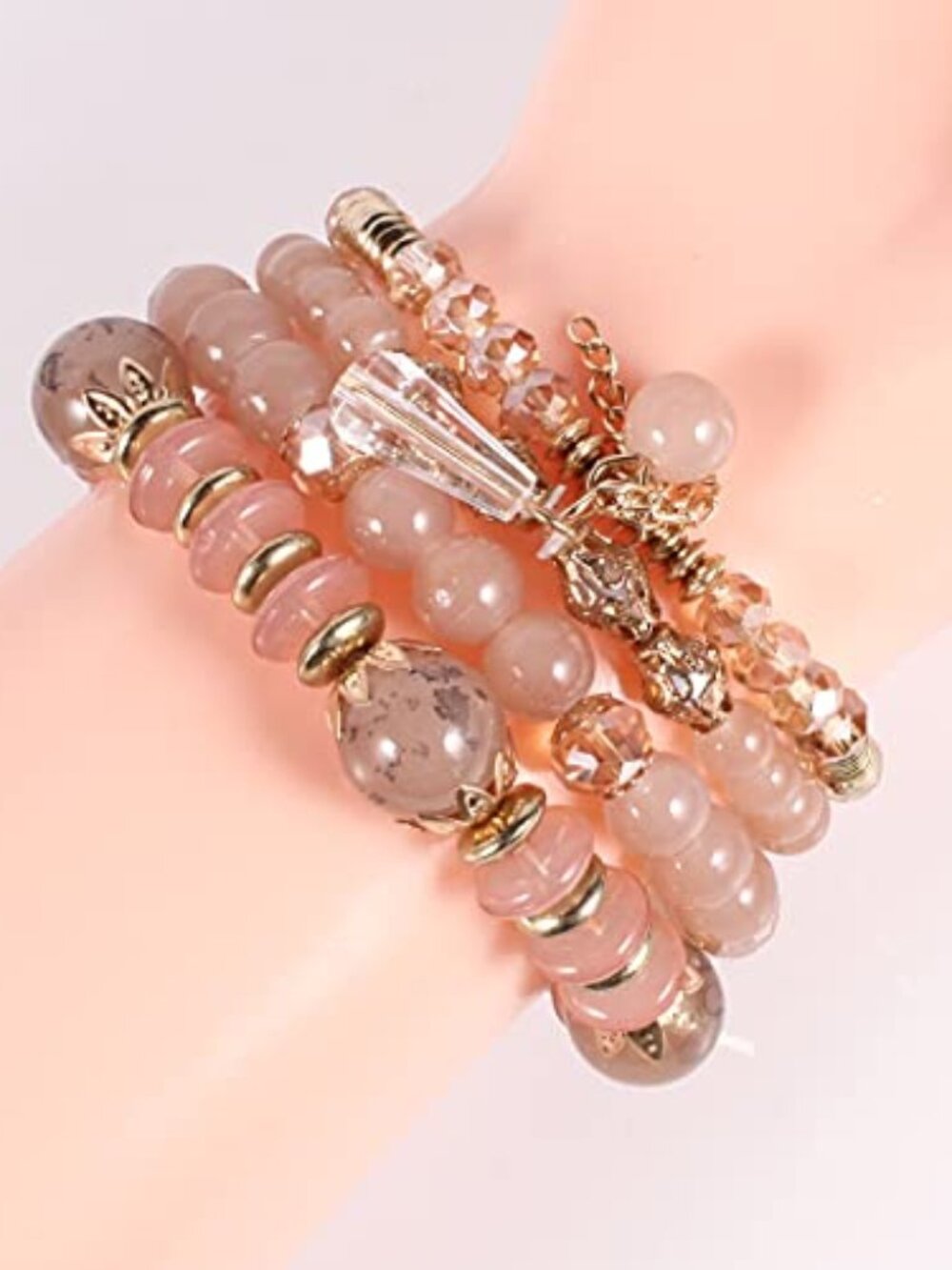 Bohemian Boho Stackable Bracelets for Women Set‎